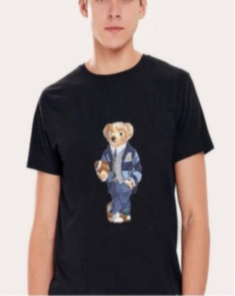 2022ss new product american print bear highquality 100 cotton round neck tshirt men and women designer shortsleeved casual ts3470724, White;black
2022ss new product american print bear highquality 100 cotton round neck tshirt men and women designer shortsleeved casual ts3470724, White;black