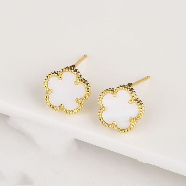 wholesale 12mm original flower stud factory 18k gold rose silver earrings 316l stainless steel inlaid ceramic black white red green pink blu, Golden;silver
wholesale 12mm original flower stud factory 18k gold rose silver earrings 316l stainless steel inlaid ceramic black white red green pink blu, Golden;silver