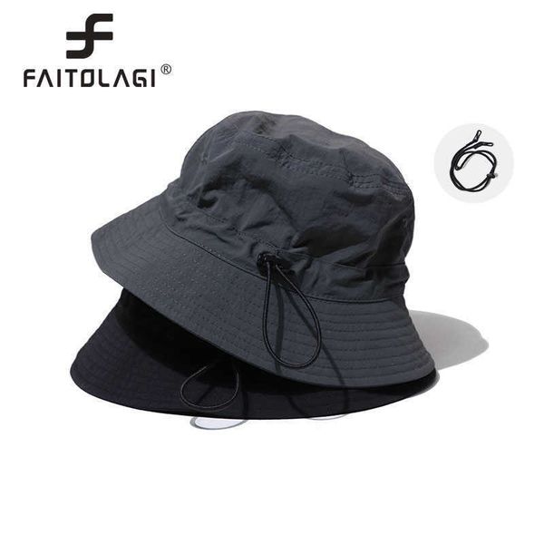wide brim hats new rope bucket hat for man woman quick dry breathable fishing cap outdoor drawstring windproof anti uv sunhat fisherman hats, Blue;gray
wide brim hats new rope bucket hat for man woman quick dry breathable fishing cap outdoor drawstring windproof anti uv sunhat fisherman hats, Blue;gray