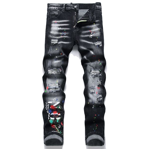 designer jeans mens skinny desig 45 colors pants long hippop sticker embroidery slim denim straight streetwear wholesale 29-38 14 ojyt, Blue
designer jeans mens skinny desig 45 colors pants long hippop sticker embroidery slim denim straight streetwear wholesale 29-38 14 ojyt, Blue