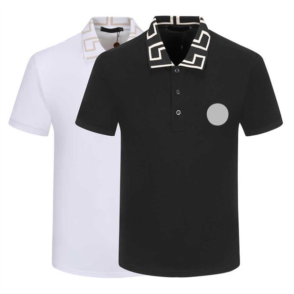 mens stylist polo shirts luxury italian men's polos designer clothing short sleeves fashion summer t-shirts size m-3xl, White;black
mens stylist polo shirts luxury italian men's polos designer clothing short sleeves fashion summer t-shirts size m-3xl, White;black