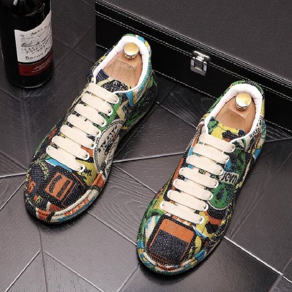 designer fashion charm rhinestone shoes for mens casual thick bottom shoes rock sport walking sneakers zapatillas hombre d2h0, Black
designer fashion charm rhinestone shoes for mens casual thick bottom shoes rock sport walking sneakers zapatillas hombre d2h0, Black