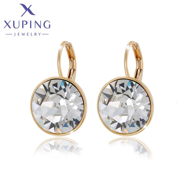 hoop huggie xuping jewelry fashion charm elegant style earring with crystal for women 20369 230324, Golden;silver
hoop huggie xuping jewelry fashion charm elegant style earring with crystal for women 20369 230324, Golden;silver