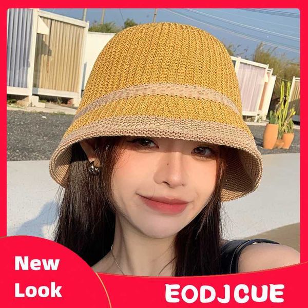 wide brim hats 2023 korean spring summer knitted breathable bucket hat sun protection women fisherman hats foldable travel sunshade bob cap, Blue;gray
wide brim hats 2023 korean spring summer knitted breathable bucket hat sun protection women fisherman hats foldable travel sunshade bob cap, Blue;gray