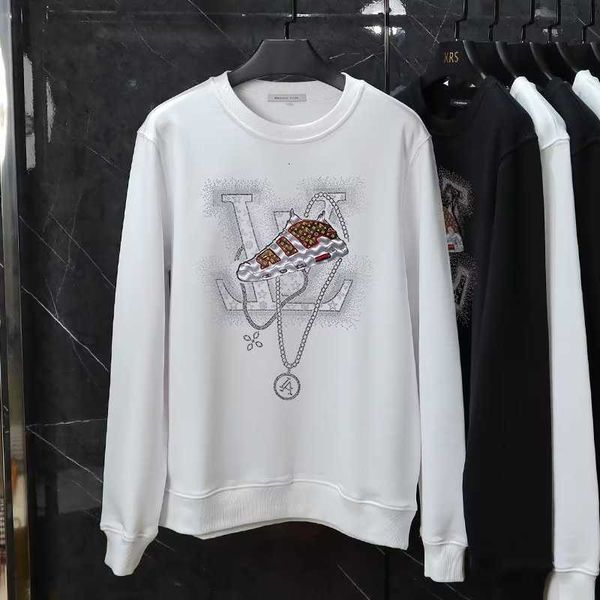men's hoodies & sweatshirts designer round neck pullover diamond sweater 2022 new fashion brand ins autumn long sleeve t-shirt pure cot, Black
men's hoodies & sweatshirts designer round neck pullover diamond sweater 2022 new fashion brand ins autumn long sleeve t-shirt pure cot, Black