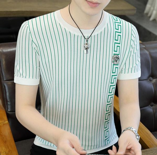 men's t-shirts fashion brand summer men short sleeve t-shirt 2023 new stripe diamond round neck short sleeve men's tees & polos, White;black
men's t-shirts fashion brand summer men short sleeve t-shirt 2023 new stripe diamond round neck short sleeve men's tees & polos, White;black