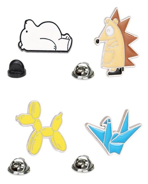 cartoon animal polar bear cranes brooch pins set funny zinc alloy balloon dog brooches for girls xmas gift hedgehog badges bag pin3948067, Gray
cartoon animal polar bear cranes brooch pins set funny zinc alloy balloon dog brooches for girls xmas gift hedgehog badges bag pin3948067, Gray