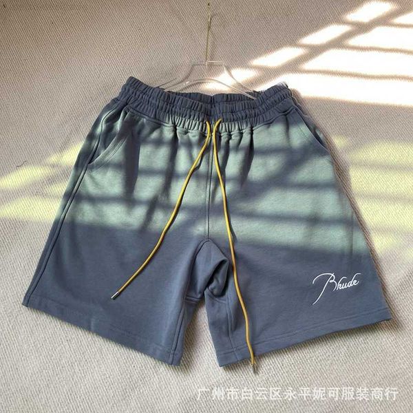 designer oversize plus cloth rhude embroidered drawstring shorts high street fashion loose casual men's and women's sports caprisl, Black
designer oversize plus cloth rhude embroidered drawstring shorts high street fashion loose casual men's and women's sports caprisl, Black