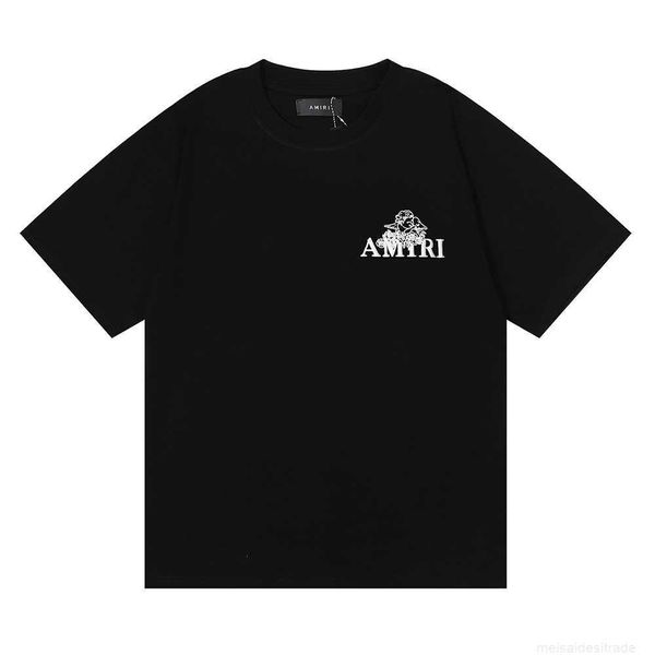 designer fashion maker light luxury mairi high street angel cupid foam printing fashion cotton men's and women's short sleeve tshi, White
designer fashion maker light luxury mairi high street angel cupid foam printing fashion cotton men's and women's short sleeve tshi, White