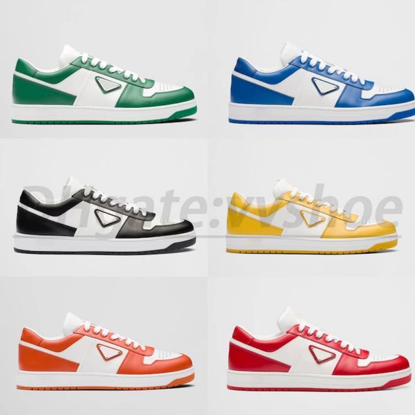 luxury designer for men and women casual shoe downtown leather sneaker enameled metal triangle lace-up trainer colorful lace up sneakers, Black
luxury designer for men and women casual shoe downtown leather sneaker enameled metal triangle lace-up trainer colorful lace up sneakers, Black