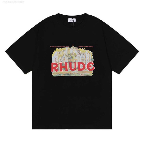 designer plus cloth rhude tshirt street oversize simple illustrator print short sleeve tee couple maledmir, White
designer plus cloth rhude tshirt street oversize simple illustrator print short sleeve tee couple maledmir, White