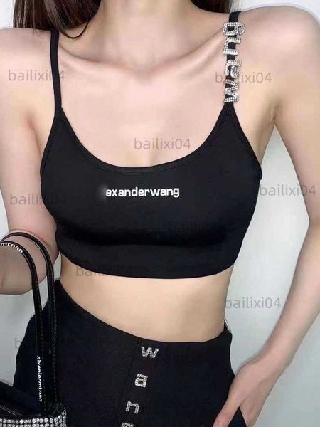 women's tanks camis aw shoulder strap embellished with diamonds printed letter suspended for wear character slim t230325, White
women's tanks camis aw shoulder strap embellished with diamonds printed letter suspended for wear character slim t230325, White
