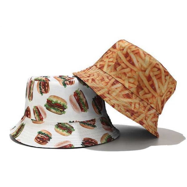 wide brim hats 2020 new fashion summer potato chips hamburger printed fisherman caps reversible bucket hats gorro pescador men women p230311, Blue;gray
wide brim hats 2020 new fashion summer potato chips hamburger printed fisherman caps reversible bucket hats gorro pescador men women p230311, Blue;gray