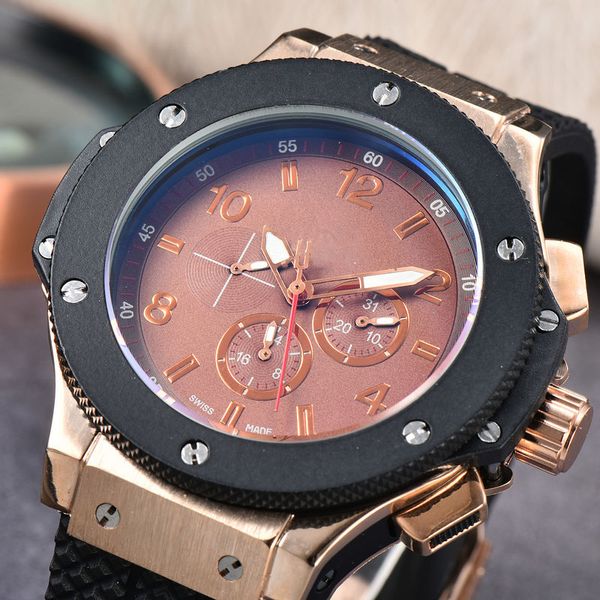 2022 men's automatic mechanical watch business fashion six needle multi-function luminous waterproof tape watches, Slivery;brown
2022 men's automatic mechanical watch business fashion six needle multi-function luminous waterproof tape watches, Slivery;brown