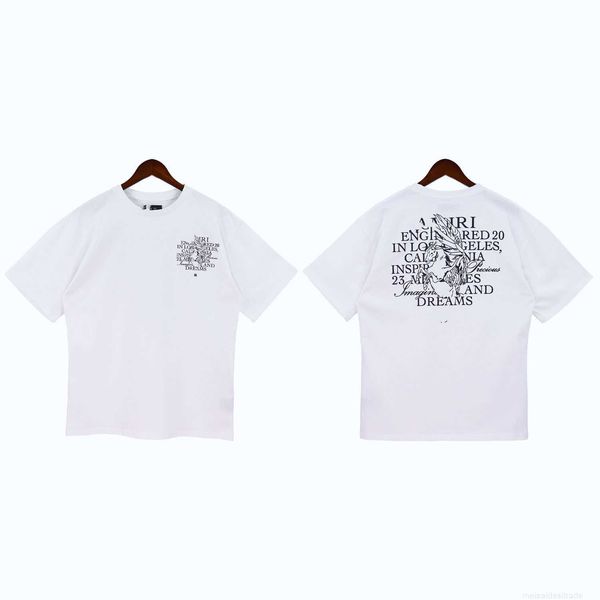 designer fashion maker high version of mairi tianma letterprinted round neck short sleeve high street casual loosetnwf, White
designer fashion maker high version of mairi tianma letterprinted round neck short sleeve high street casual loosetnwf, White