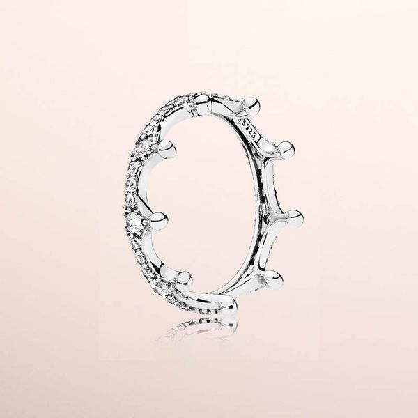 sparkling crown stacking ring for pandora 925 sterling silver wedding designer jewelry for women girlfriend gift cz diamond rings with origi, Slivery;golden
sparkling crown stacking ring for pandora 925 sterling silver wedding designer jewelry for women girlfriend gift cz diamond rings with origi, Slivery;golden
