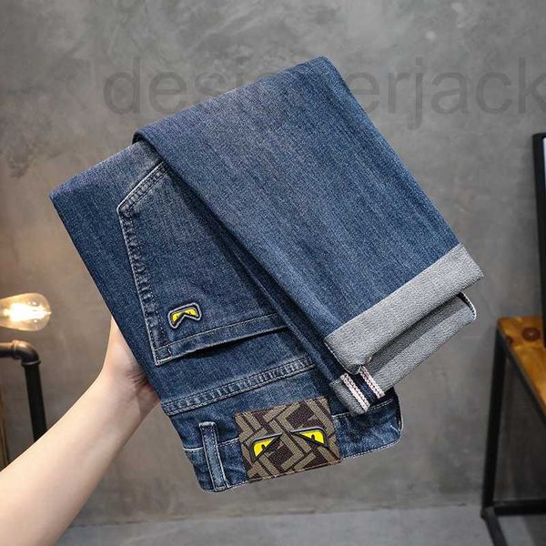 men's jeans designer autumn winter premium wash blue elastic slim fit small feet thick denim pants 9m48
men's jeans designer autumn winter premium wash blue elastic slim fit small feet thick denim pants 9m48