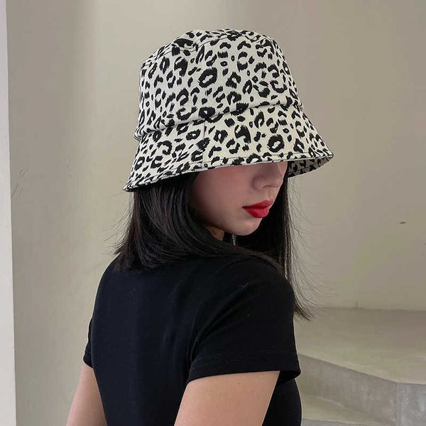 wide brim hats women's bucket hats japanese leopard fisherman cap all-match basint caps slim spring and summer panama hat p230311, Blue;gray
wide brim hats women's bucket hats japanese leopard fisherman cap all-match basint caps slim spring and summer panama hat p230311, Blue;gray