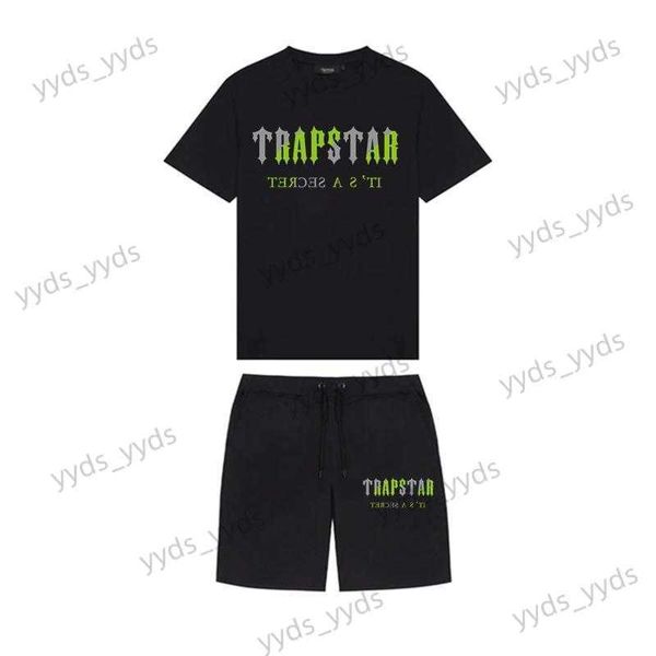 t230325men's tracksuits men's t-shirts summer trapstar printed cotton t-shirt men beach shorts sets streetwear tracksuit men', Gray
t230325men's tracksuits men's t-shirts summer trapstar printed cotton t-shirt men beach shorts sets streetwear tracksuit men', Gray