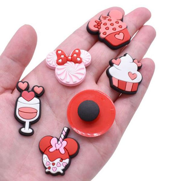 100pcs custom pvc shoe part accessories garden shoes flower decoration buckle diy bracelet wristband button oranment party gift, White;pink
100pcs custom pvc shoe part accessories garden shoes flower decoration buckle diy bracelet wristband button oranment party gift, White;pink