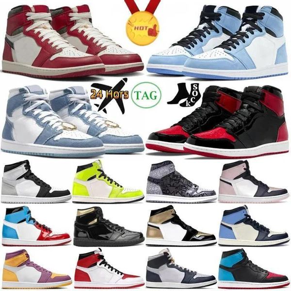 jumpman 1 og 1s mid mens basketball shoes lost found bred patent university blue stage haze hyper royal dark mocha denim heritage men women
jumpman 1 og 1s mid mens basketball shoes lost found bred patent university blue stage haze hyper royal dark mocha denim heritage men women