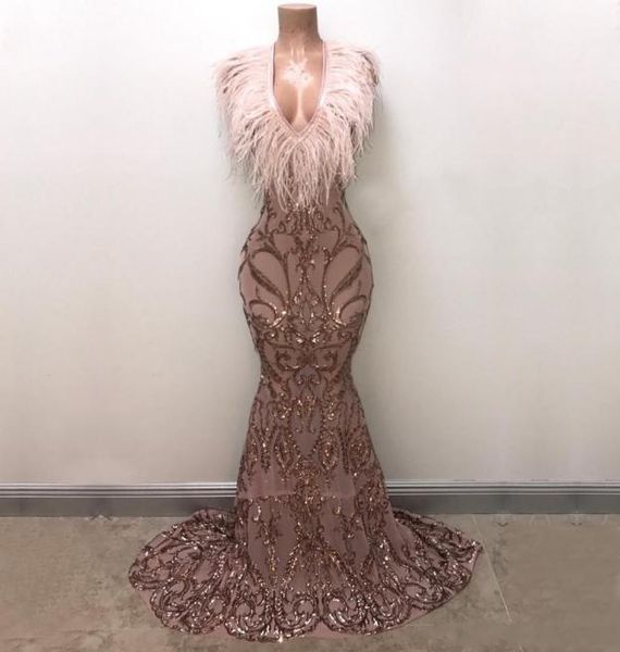 sparkly feathers mermaid prom dresses deep vneck sequin lace appliques mermaid evening gowns african dubai vestidos de fiesta8977214, Black
sparkly feathers mermaid prom dresses deep vneck sequin lace appliques mermaid evening gowns african dubai vestidos de fiesta8977214, Black