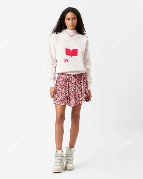 23ss isabel marant designer classic fashion cotton sweatshirt new is flocking print hoodie loose triangle neck pullover sportshirt women lon, Black
23ss isabel marant designer classic fashion cotton sweatshirt new is flocking print hoodie loose triangle neck pullover sportshirt women lon, Black