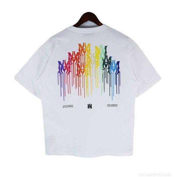 designer fashion maker correct version mairi drip printing round neck short sleeve men's and women's loose star tshirt85a7, White
designer fashion maker correct version mairi drip printing round neck short sleeve men's and women's loose star tshirt85a7, White