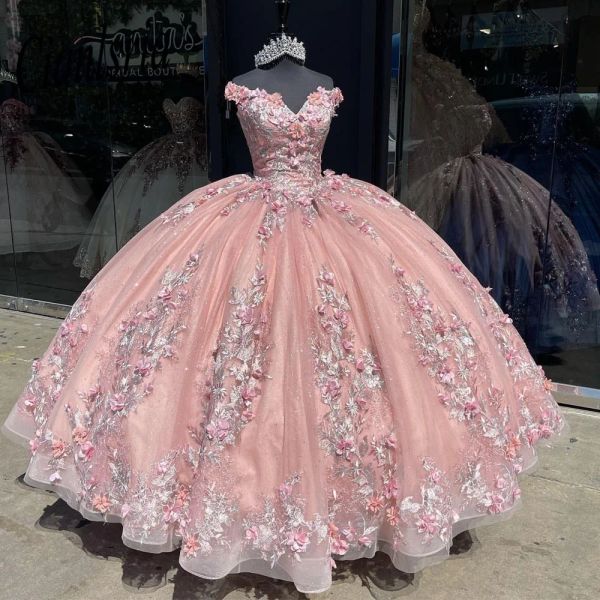 2023 pink quinceanera dresses with 3d floral lace applique v neck beaded floor length tulle corset back sweet 16 party prom ball evening ves, Blue;red
2023 pink quinceanera dresses with 3d floral lace applique v neck beaded floor length tulle corset back sweet 16 party prom ball evening ves, Blue;red