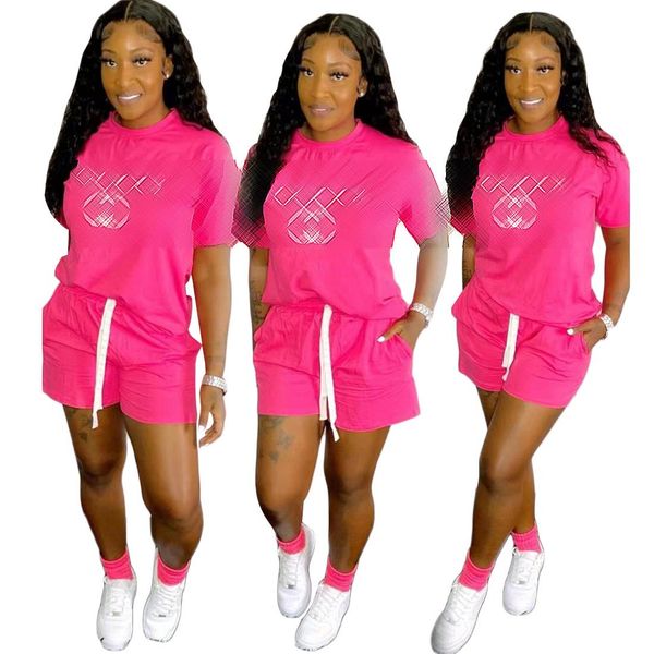 3new arrivals print tracksuits for women short sleeve o-neck and casual drawstring shorts brand 2 piece sets, Gray
3new arrivals print tracksuits for women short sleeve o-neck and casual drawstring shorts brand 2 piece sets, Gray