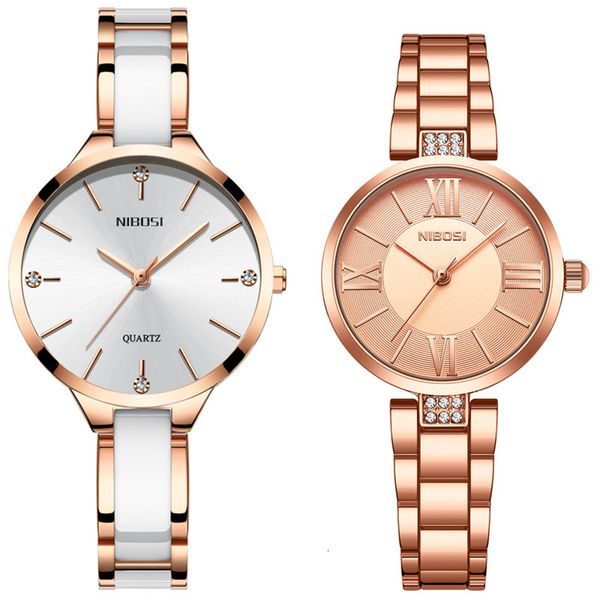 women s watches nibosi fashion rose gold ladies bracelet reloj mujer 2023 creative waterproof quartz for 230325, Slivery;golden
women s watches nibosi fashion rose gold ladies bracelet reloj mujer 2023 creative waterproof quartz for 230325, Slivery;golden