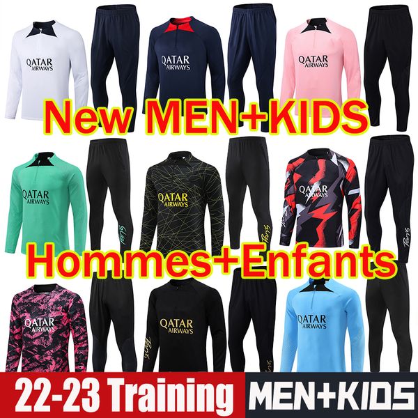 2022 2023 mbappe tracksuit psgs football training suits 22 23 madrids benzema griezmann survetement maillots de foot enfants kids boys chand, Black
2022 2023 mbappe tracksuit psgs football training suits 22 23 madrids benzema griezmann survetement maillots de foot enfants kids boys chand, Black