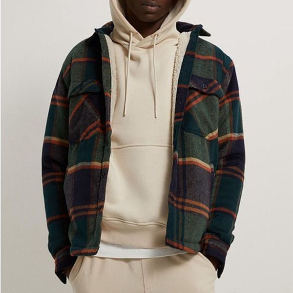 men's jackets plaid jacket men autumn winter casual fleece warm shirt coats male regular outerwear coats 230325, Black;brown
men's jackets plaid jacket men autumn winter casual fleece warm shirt coats male regular outerwear coats 230325, Black;brown