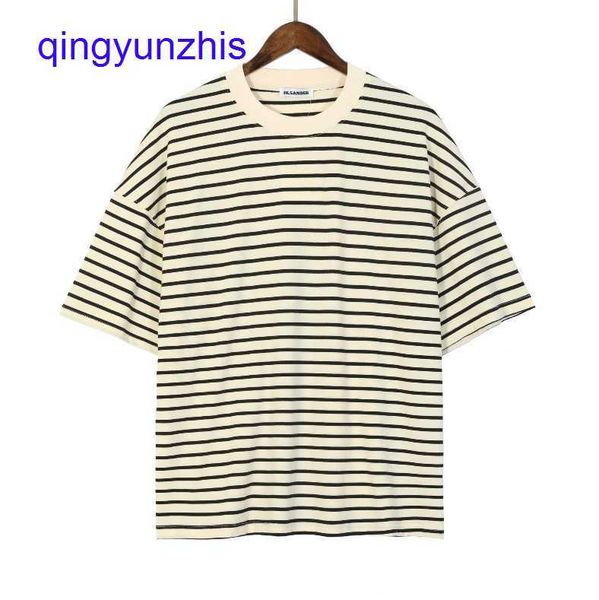 brand designer t shirt online store jil stripe short sleeve t shirt couple style college style loose sleeve t shirt men's and women, White;black
brand designer t shirt online store jil stripe short sleeve t shirt couple style college style loose sleeve t shirt men's and women, White;black