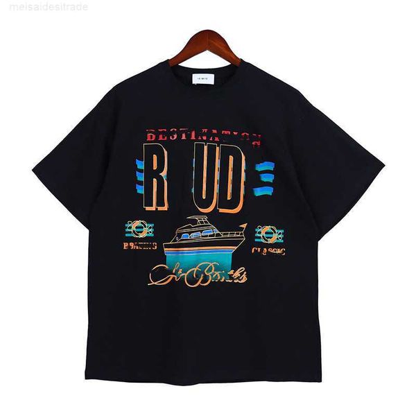 designer oversize plus cloth rhude letter print loose versatile casual men's and women's short sleeve tshirt6k6w, White
designer oversize plus cloth rhude letter print loose versatile casual men's and women's short sleeve tshirt6k6w, White