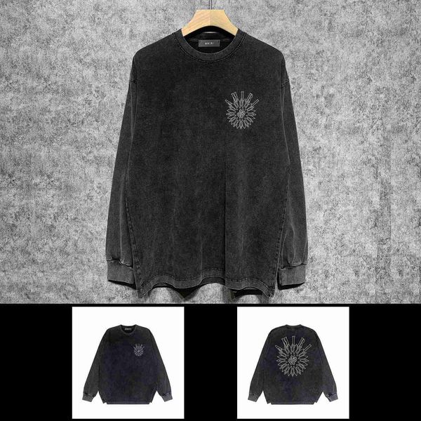 designer fashion maker mairi street high edition dotted lotus print washable old long sleeve tshirt sweater74qh, Black
designer fashion maker mairi street high edition dotted lotus print washable old long sleeve tshirt sweater74qh, Black