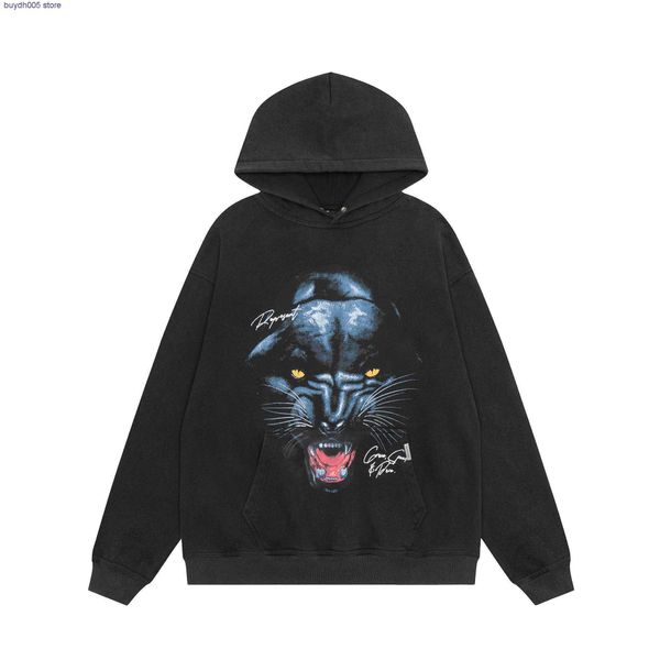 dkq7 new men's and women's hoodies fashion design brand present autumn winter high street panther print washed old gvav, Black
dkq7 new men's and women's hoodies fashion design brand present autumn winter high street panther print washed old gvav, Black
