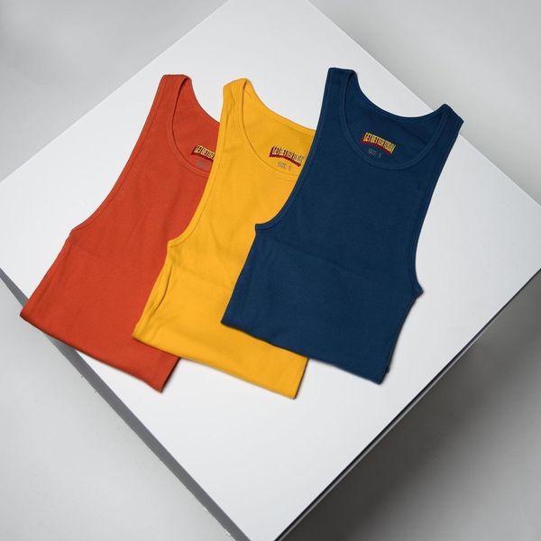 men' tank get better today gym men vest bodybuilding breathable soft sleeveless shirts the gbt brand sport fitness us size 230324, White;black
men' tank get better today gym men vest bodybuilding breathable soft sleeveless shirts the gbt brand sport fitness us size 230324, White;black