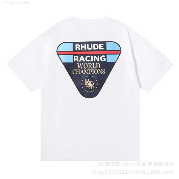 designer oversize plus cloth rhude triangle letter card printed round neck shortsleeved tshirt for men and women lovers loose bottom shirtdx, White
designer oversize plus cloth rhude triangle letter card printed round neck shortsleeved tshirt for men and women lovers loose bottom shirtdx, White