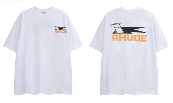 designer oversize plus cloth rhude shortsleeved collection men and women high street trend tshirt loose halfsleeved shirtbo31, White
designer oversize plus cloth rhude shortsleeved collection men and women high street trend tshirt loose halfsleeved shirtbo31, White