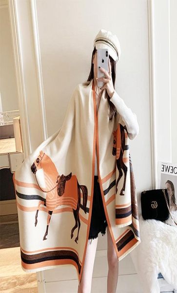 scarves 2021 winter horse print warm scarf for women cashmere neck bandana shawl wrap female pashmina blanket foulard3671740, Blue;gray
scarves 2021 winter horse print warm scarf for women cashmere neck bandana shawl wrap female pashmina blanket foulard3671740, Blue;gray
