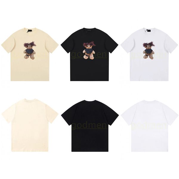 fashion mens designer t shirt men womens doll bear print t shirts couples casual loose tees size xs, White;black
fashion mens designer t shirt men womens doll bear print t shirts couples casual loose tees size xs, White;black