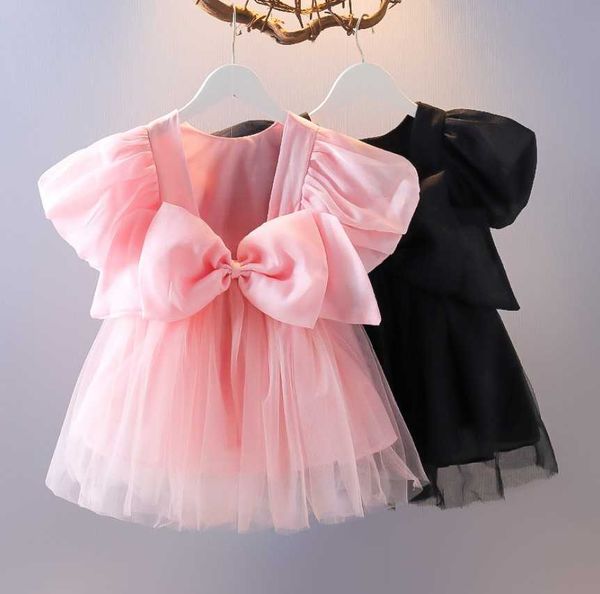 girl's dresses baby summer toddler s s clothes mesh with bow infant 1 year y2303, Red;yellow
girl's dresses baby summer toddler s s clothes mesh with bow infant 1 year y2303, Red;yellow