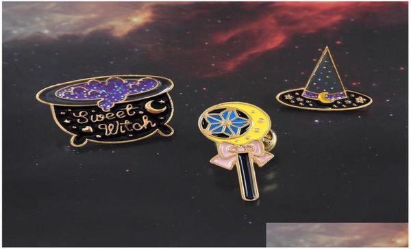 pins brooches creative cartoon halloween sweet witch magic potion hat wand brooch pins funny letter alloy enamel for boys girls gi7255441, Gray
pins brooches creative cartoon halloween sweet witch magic potion hat wand brooch pins funny letter alloy enamel for boys girls gi7255441, Gray