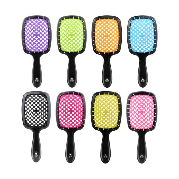 wide teeth grid hair brushes air hollow out comb massage hair comb anti-static wet and dry hair brush salon styling tool hair accessories 22, Silver
wide teeth grid hair brushes air hollow out comb massage hair comb anti-static wet and dry hair brush salon styling tool hair accessories 22, Silver