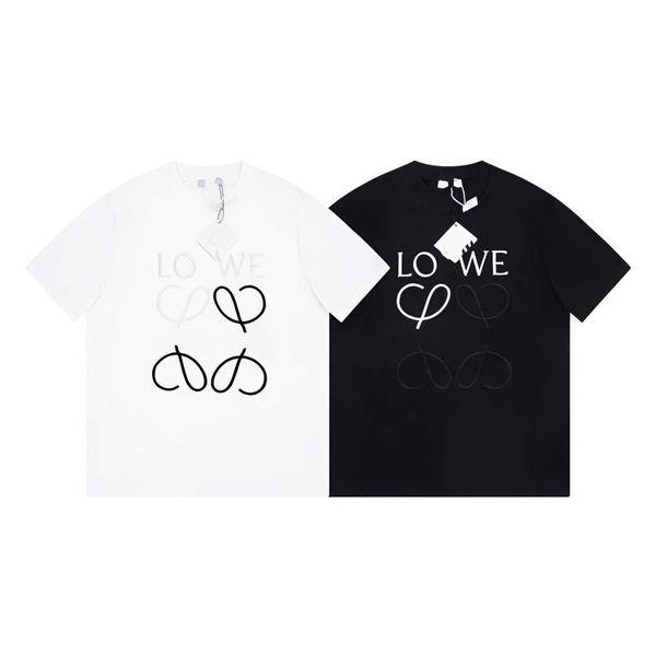cotton cloth 2023 summer new luxury fashion luojia embroidery couple os loose short sleeve t-shirt, White;black
cotton cloth 2023 summer new luxury fashion luojia embroidery couple os loose short sleeve t-shirt, White;black