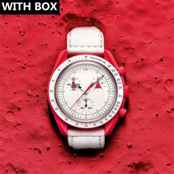 mens watch designer watches moonswatch montre luxury watch wristwatches planet full function quarz chronograph mission to neptune watchband, Slivery;brown
mens watch designer watches moonswatch montre luxury watch wristwatches planet full function quarz chronograph mission to neptune watchband, Slivery;brown