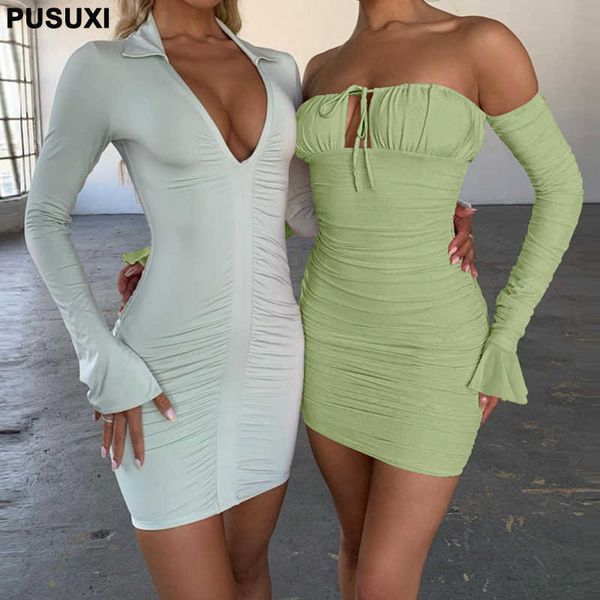 solid color pasuxi long sleeve cut out dresses women clothing one piece set fashion ladies casual dress, Black;gray
solid color pasuxi long sleeve cut out dresses women clothing one piece set fashion ladies casual dress, Black;gray