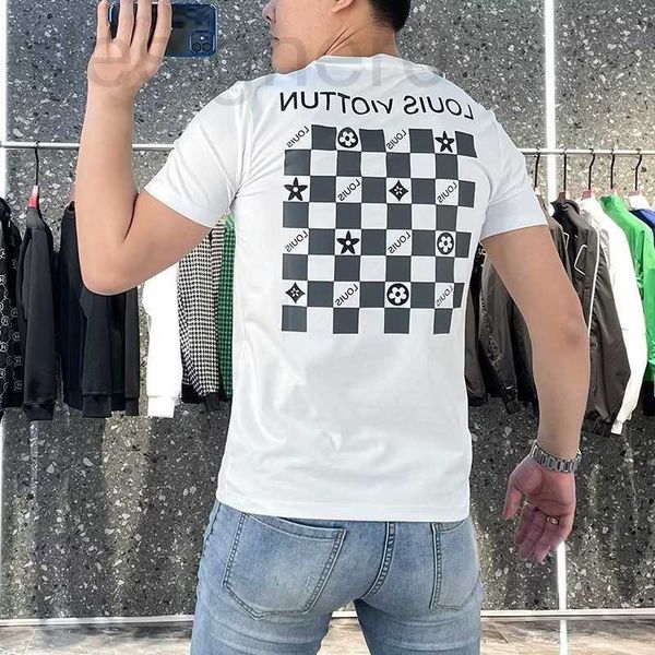 men's t-shirts designer literary and artistic simple fashion t-shirt trend 5/4 sleeve youth printing standard ins men's summer rou, White;black
men's t-shirts designer literary and artistic simple fashion t-shirt trend 5/4 sleeve youth printing standard ins men's summer rou, White;black