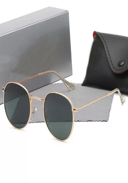classic round ray sunglasses brand designer uv400 eyewear metal gold frame sun glasses men women mirror sunglasses with box5254809, White;black
classic round ray sunglasses brand designer uv400 eyewear metal gold frame sun glasses men women mirror sunglasses with box5254809, White;black